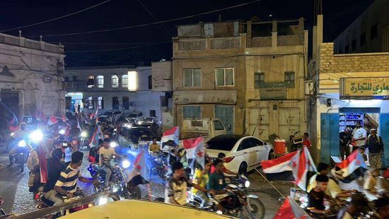 مسيرة جماهيرية تجوب شوارع المكلا بالدراجات النارية