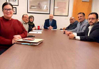 الجالية الجنوبية في أمريكا تبحث مع عضو الكونجرس تداعيات القصف السعودي