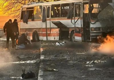 هجوم روسي يقتل 12 شخصًا في أوكرانيا