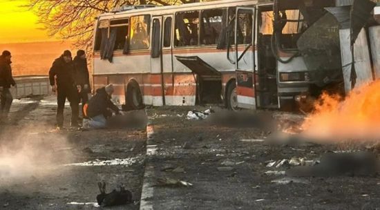 هجوم روسي يقتل 12 شخصًا في أوكرانيا