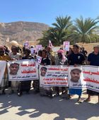 وقفة احتجاجية في سيئون للمطالبة بالإفراج عن المقدم الفيل