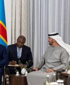 محمد بن زايد يبحث مع رئيس الكونغو سبل تعزيز العلاقات الثنائية