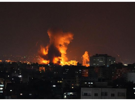 استشهاد 6 فلسطينيين في قصف إسرائيلي بغزة