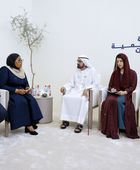 محمد بن راشد يلتقي رئيسة تنزانيا في دبي