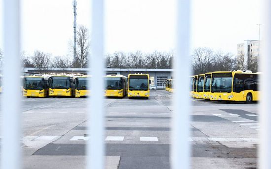 إضراب عمالي واسع يشل حركة النقل العام في ألمانيا 