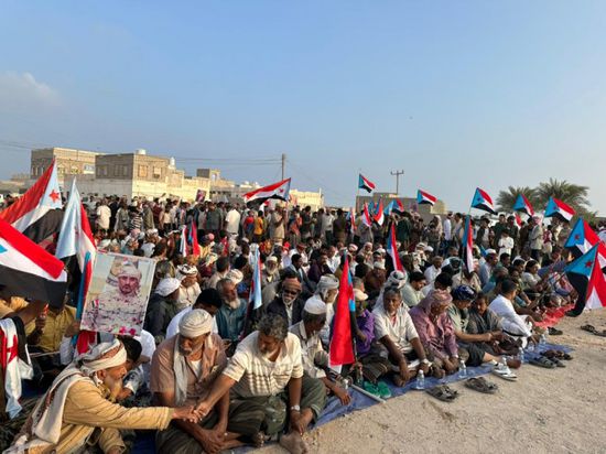 انطلاق فعالية الثبات والصمود في سيحوت تأييدا للانتقالي