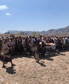 تشييع جثمان الشهيد البطل عبدالجليل الحوشبي في لحج