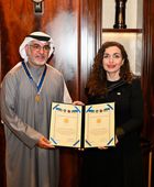 رئيسة كوسوفو تمنح الهلال الأحمر الإماراتي وسام الاستحقاق الرئاسي