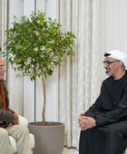 خالد بن محمد بن زايد يلتقي رئيس جمهورية تيمور الشرقية الديمقراطية