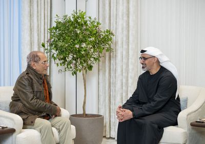 خالد بن محمد بن زايد يلتقي رئيس جمهورية تيمور الشرقية الديمقراطية