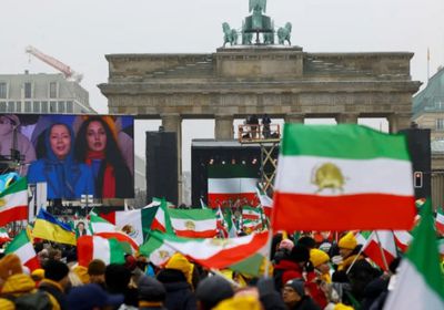 تضامناً مع الشعب الإيراني.. الآلاف يتظاهرون في العاصمة الألمانية برلين