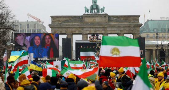 تضامناً مع الشعب الإيراني.. الآلاف يتظاهرون في العاصمة الألمانية برلين