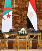 الرئيس الجزائري يشيد بالعلاقات مع مصر