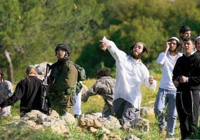 مستعمرون يقتحمون محطة آبار المياه برام الله