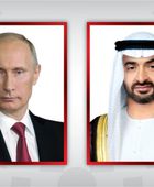 هاتفياً.. رئيس الإمارات ونظيره الروسي يبحثان التطورات الإقليمية