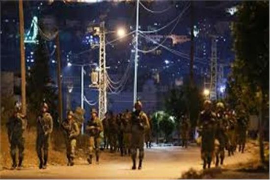 قوات الاحتلال تقتحم "طوباس" بالضفة الغربية