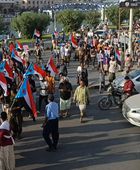 مسيرة حاشدة في المكلا للمشاركة بمليونية "طرد قوات الاحتلال اليمني"