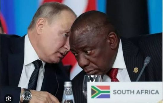 هاتفياً.. بوتين يبحث مع رئيس جنوب أفريقيا الوضع في أوكرانيا