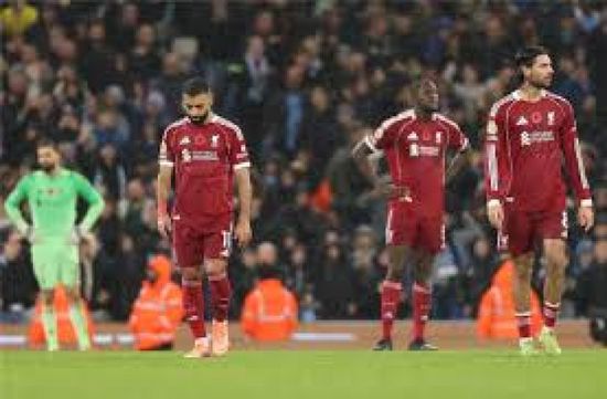 سلوت: أداء ليفربول لا يرقى لمعايير النادي