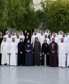 محمد بن زايد يستقبل المشاركين ببرنامج القادة الإماراتيين في الصين