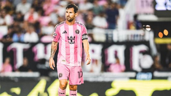 إنتر ميامي يعلن تعرض ميسي لإصابة قوية في الركبة