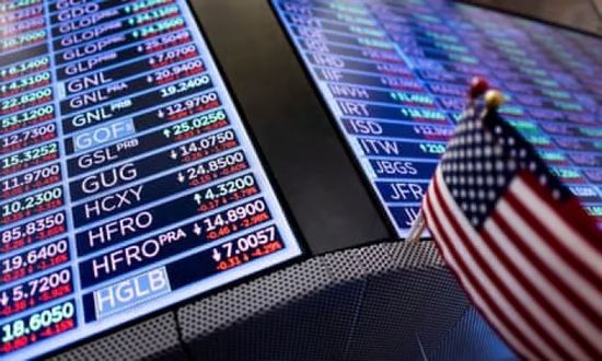 تراجع تدفقات صناديق الأسهم الأمريكية بنسبة 48%