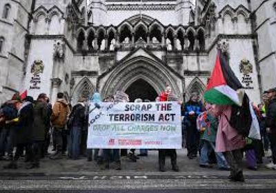 محكمة: حظر بريطانيا لمنظمة (فلسطين أكشن) باعتبارها إرهابية غير قانوني