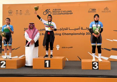 منتخب الإمارات يحصد 4 ميداليات في افتتاح بطولة آسيا للدراجات