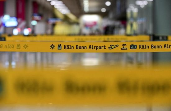 تعطل حركة الملاحة في مطار "كولونيا بون" الألماني