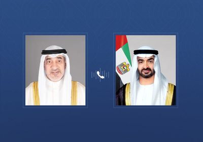 هاتفياً.. رئيس الإمارات يطمئن على صحة وزير الداخلية الكويتي