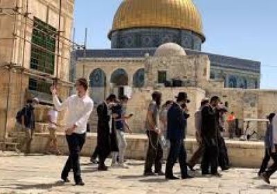 عضو كنيست يقتحم باحات المسجد الأقصى