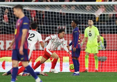 برشلونة يسقط أمام جيرونا بثنائية في "الليغا"