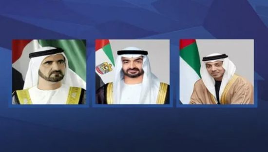 رئيس الإمارات ونائباه يهنئون قادة الدول العربية &lrm;والإسلامية بحلول شهر رمضان