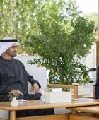 رئيس الإمارات يستقبل السيناتور الأمريكي ليندسي غراهام في قصر الشاطئ