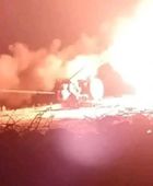 استهداف تجمع آليات حوثية شمال الضالع