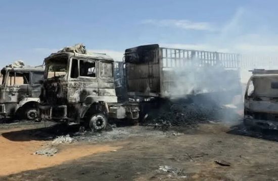 مقتل وإصابة 7 أشخاص جراء استهداف مسيرات قافلة مساعدات في كردفان