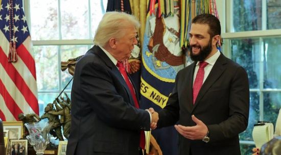 مجدداً.. ترامب يصف بأحمد الشرع بـ"رائع"