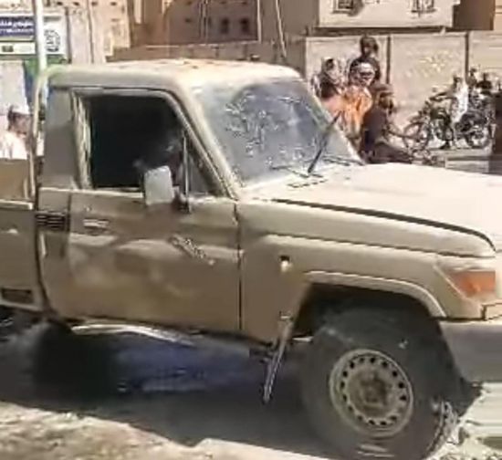 انفجار عبوة ناسفة في طقم عسكري لـ"درع الوطن" بسيئون