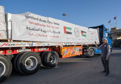 ضمن "الفارس الشهم 3".. قوافل مساعدات إنسانية وطبية إلى غزة