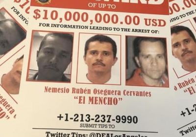 أعمال عنف تهز المكسيك بعد مقتل زعيم كارتل مخدرات