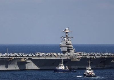 حاملة الطائرات الأمريكية جيرالد فورد تتجه للرسو في إسرائيل