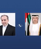 وزير الخارجية الإماراتي يتلقى اتصالاً هاتفياً من نظيره الإيراني