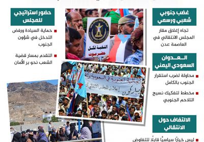 المجلس الانتقالي.. حصن الأمان لقضية الشعب العادلة (إنفوجراف)