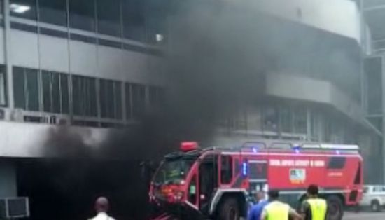 إصابات في حريق بمطار دولي في لاغوس النيجيرية