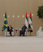 رئيسا الإمارات والبرازيل يبحثان تعزيز الشراكة الاستراتيجية بين البلدين