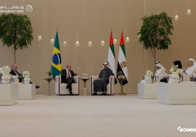رئيسا الإمارات والبرازيل يبحثان تعزيز الشراكة الاستراتيجية بين البلدين