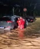 مصرع 14 شخصاً جراء فيضانات شديدة ضربت جنوب شرقي البرازيل