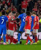 مساعد مدرب بنفيكا يرفض الإجابة على أسئلة متعلقة بحادث بريستياني