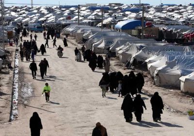 الداخلية السورية: رصد حالات فرار جماعي من مخيم الهول