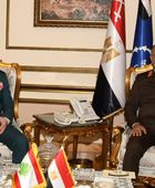 وزير الدفاع المصري يلتقي قائد الجيش اللبناني